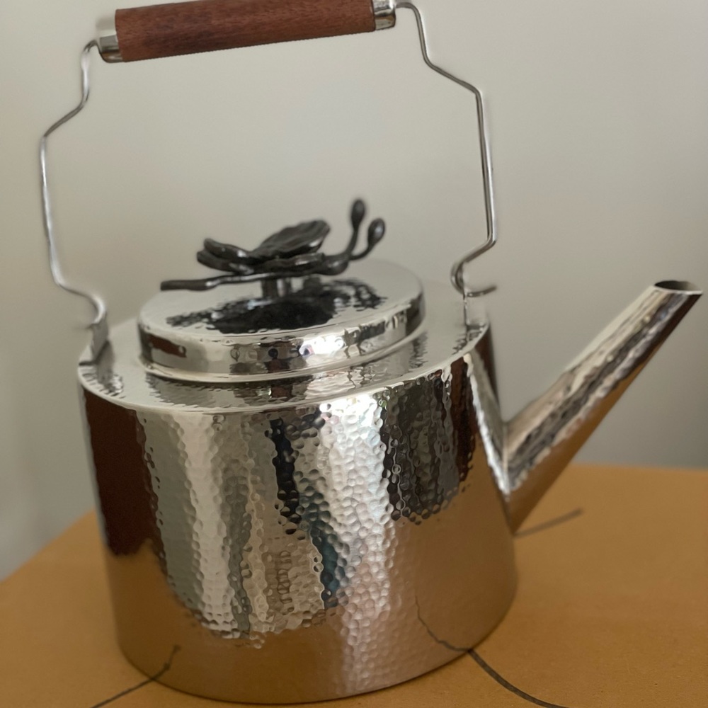 Michael Aram Black Orchid Tea Pot